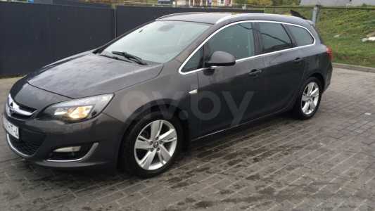 Opel Astra J Рестайлинг