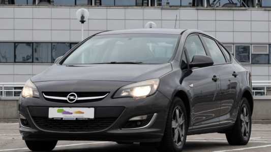 Opel Astra J Рестайлинг