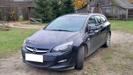 Opel Astra J Рестайлинг