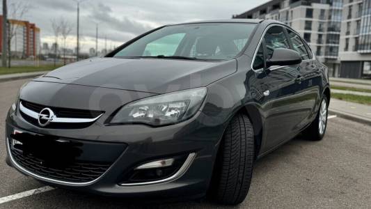 Opel Astra J Рестайлинг