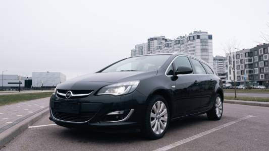 Opel Astra J Рестайлинг