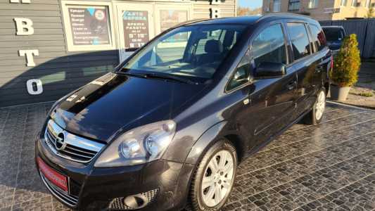 Opel Zafira B Рестайлинг