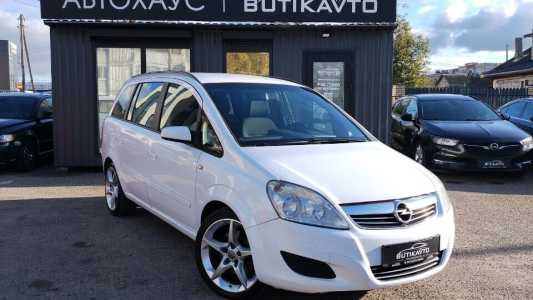 Opel Zafira B Рестайлинг