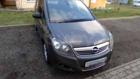 Opel Zafira B Рестайлинг