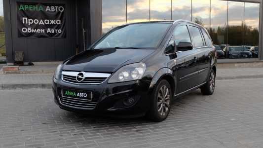 Opel Zafira B Рестайлинг