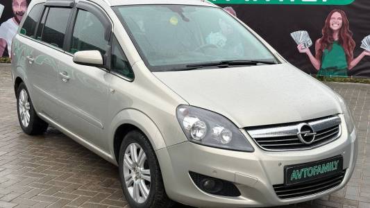 Opel Zafira B Рестайлинг