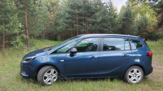 Opel Zafira C  Рестайлинг, 2017, пробег 250000 км