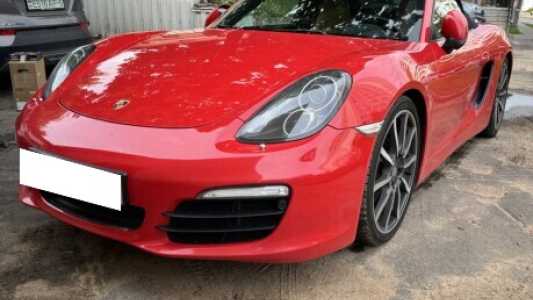 Porsche Boxster 981, 2014, пробег 45000 км