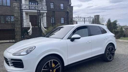 Porsche Cayenne III  PO536, 2020, пробег 40500 км