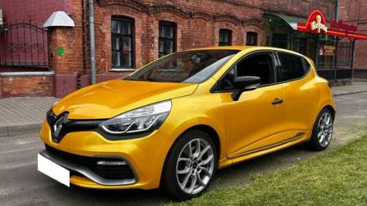 Renault Clio RS IV, 2014, пробег 158000 км