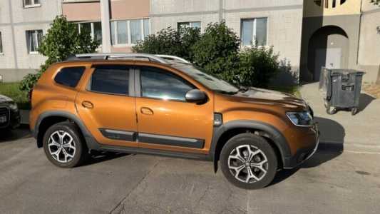 Renault Duster II, 2021, пробег 75000 км