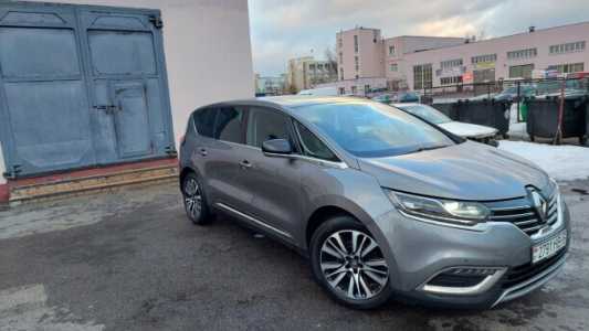 Renault Espace V, 2015, пробег 187000 км
