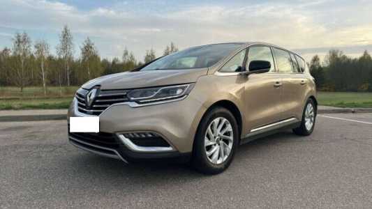 Renault Espace V, 2016, пробег 169000 км