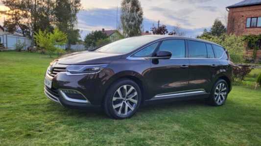 Renault Espace V, 2016, пробег 204000 км