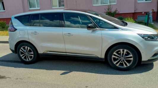 Renault Espace V, 2017, пробег 204000 км