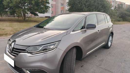 Renault Espace V, 2017, пробег 245000 км