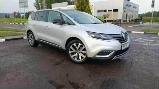 Renault Espace V, 2017, пробег 247000 км