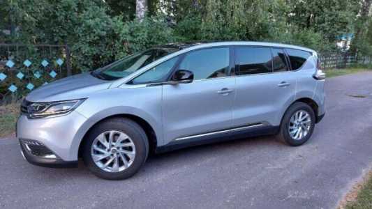 Renault Espace V, 2017, пробег 83700 км