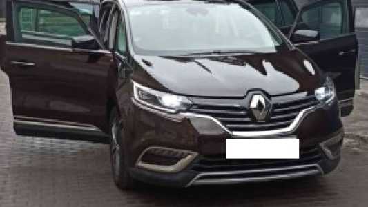 Renault Espace V, 2018, пробег 166000 км