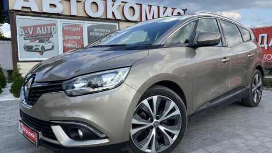 Renault Grand Scenic IV, 2017, пробег 168000 км Renault Grand Scenic IV, 2017, пробег 168000 км