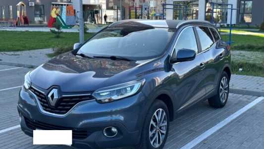 Renault Kadjar I, 2016, пробег 186000 км
