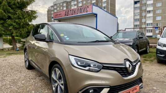 Renault Scenic IV, 2018, пробег 186000 км