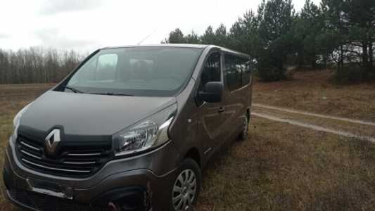 Renault Trafic III, 2015, пробег 163000 км