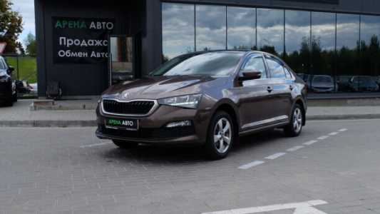 Skoda Rapid II, 2020, пробег 96000 км