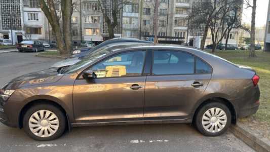 Skoda Rapid II, 2021, пробег 21189 км
