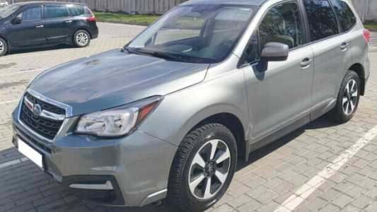 Subaru Forester IV  2-й рестайлинг, 2017, пробег 152887 км
