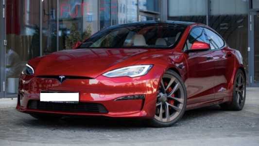 Tesla Model S I  2-й рестайлинг, 2022, пробег 45000 км