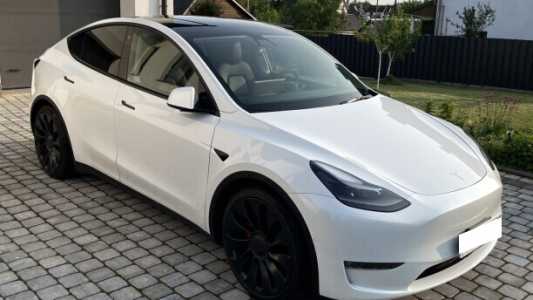 Tesla Model Y I, 2022, пробег 46500 км