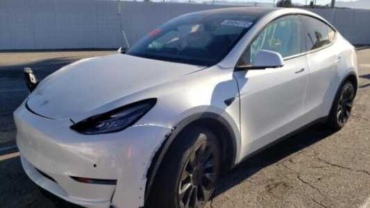 Tesla Model Y I, 2022, пробег 70000 км