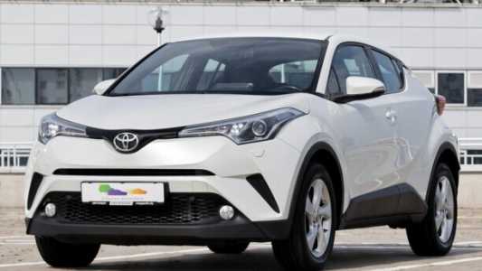 Toyota C-HR I, 2019, пробег 72000 км