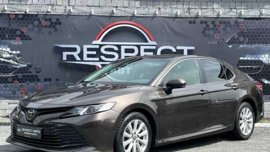 Toyota Camry XV70, 2017, пробег 168000 км