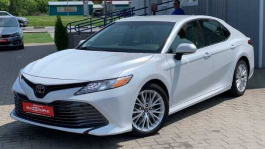 Toyota Camry XV70, 2017, пробег 72500 км