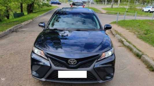 Toyota Camry XV70, 2018, пробег 118000 км