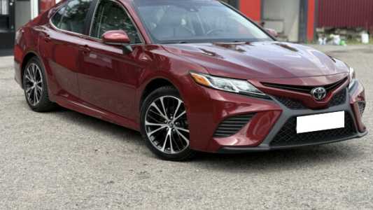Toyota Camry XV70, 2018, пробег 158900 км