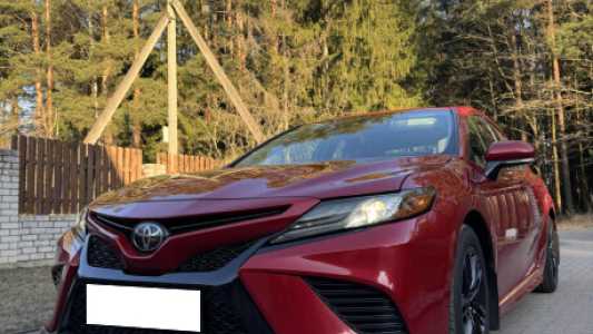 Toyota Camry XV70, 2019, пробег 112000 км