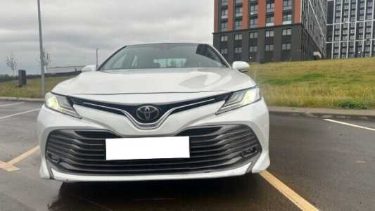 Toyota Camry XV70, 2019, пробег 123000 км