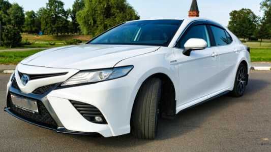 Toyota Camry XV70  Рестайлинг, 2021, пробег 34000 км