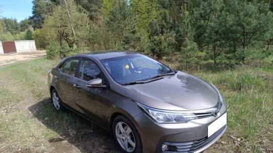 Toyota Corolla XI (E170) Рестайлинг, 2017, пробег 192000 км Toyota Corolla XI (E170) Рестайлинг, 2017, пробег 192000 км