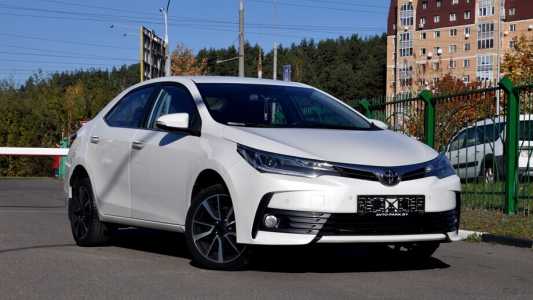 Toyota Corolla XI (E170) Рестайлинг