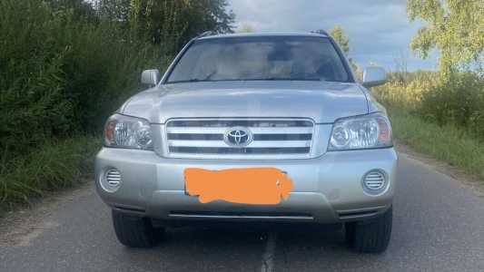 Toyota Highlander I (XU20) Рестайлинг