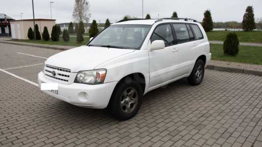 Toyota Highlander I (XU20) Рестайлинг