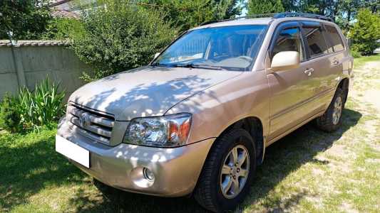 Toyota Highlander I (XU20) Рестайлинг