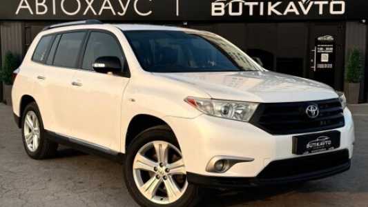 Toyota Highlander II (XU40)  Рестайлинг, 2012, пробег 184000 км