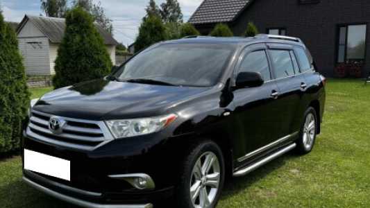 Toyota Highlander II (XU40)  Рестайлинг, 2012, пробег 303000 км