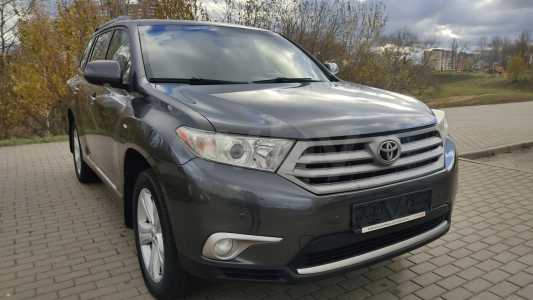 Toyota Highlander II (XU40) Рестайлинг