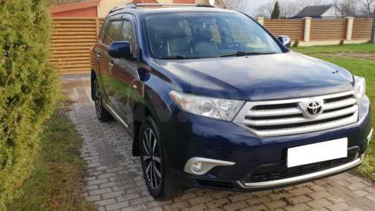 Toyota Highlander II (XU40) Рестайлинг